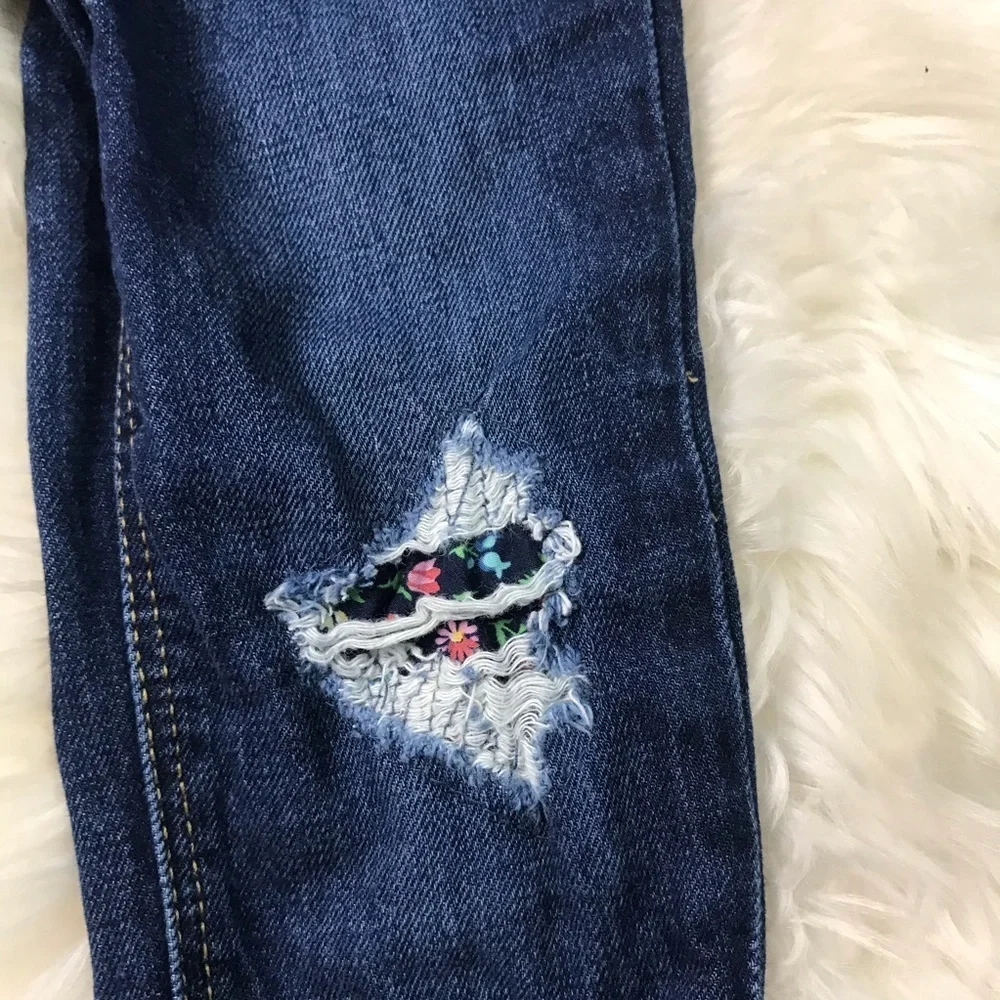 Gap skinny leg overalls
